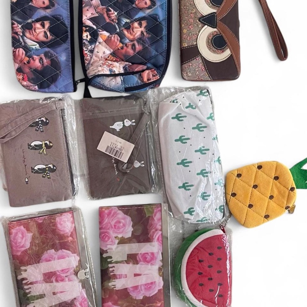 Women’s Girls Accessories Assorted Fruit & Floral Wallets